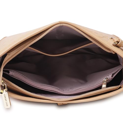 Image of MAGNOLIA Women's Crossbody Sling bag - Vegan Leather Long Shoulder Bag with Adjustable Strap handbags for Women