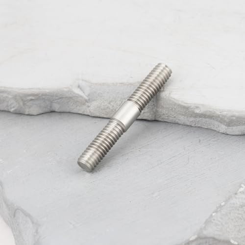 SG Store 8 Stück Motorradauspuffbolzen M6x40mm 304 Edelstahl für Kfz-Schalldämpferkrümmer