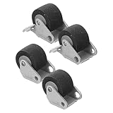 CLISPEED 2 Paare Andrückrollen für Kassettenrekorder Gummiwalzen Ersatzteile für Audio Radio Leichte Langlebige Pinch Roller für Tonbandmaschinen Kompatibel mit CD Videorekordern