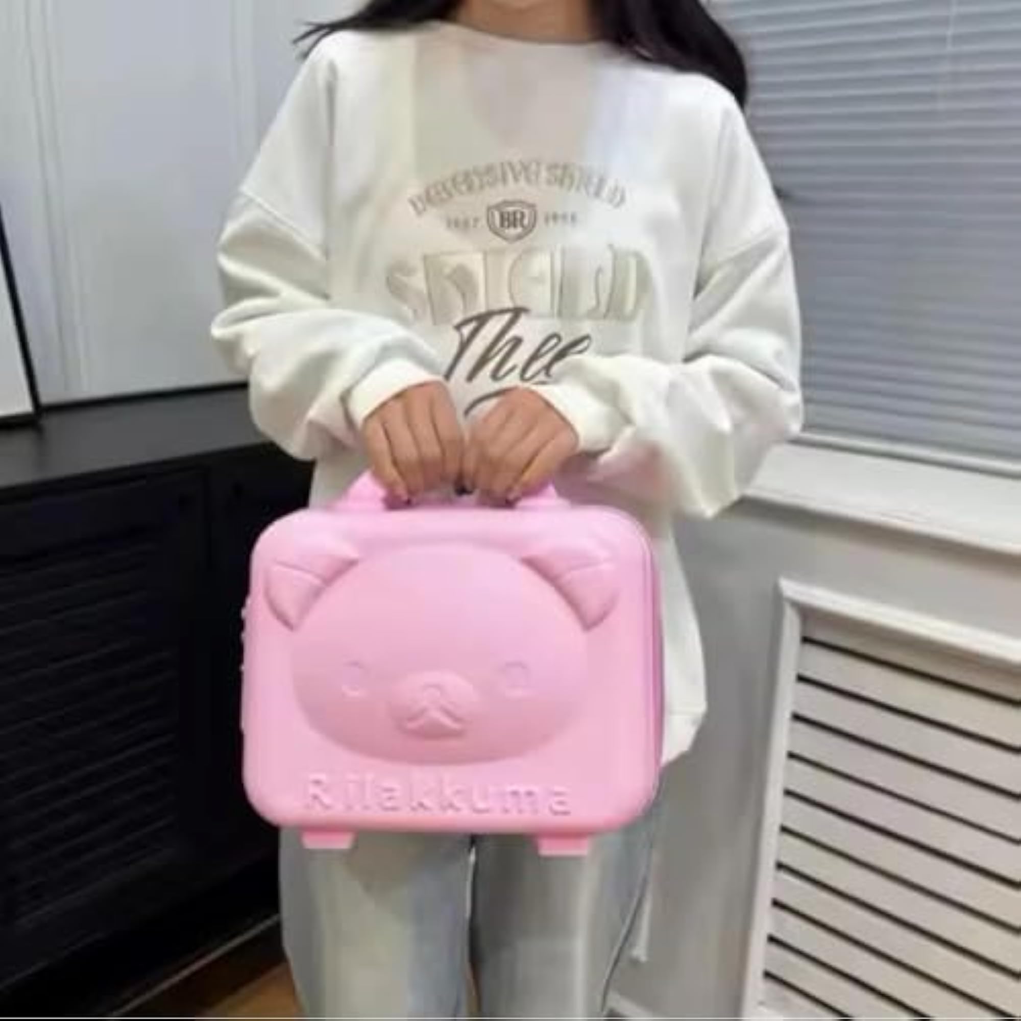 Women's Hard Shell Cosmetic Travel Makeup Case