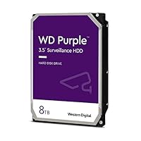 Western Digital 8TB WD Purple Surveillance Internal Hard Drive HDD - SATA 6 Gb/s, 128 MB Cache, 3.5&quot; - WD84PURZ