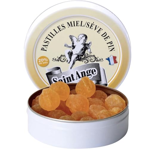Pastilles Saint-Ange au miel et sève de pin pour vos pauses fraîcheur au bureau