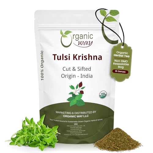 Organic Way Tulsi Holy Basil Tea (1LBS)
