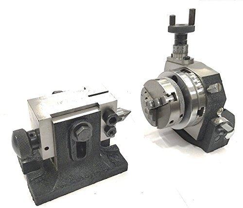 Table rotative inclinable de 80 mm pour indexation précise sur fraiseuse