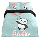 Avec double fermeture éclair, il est facile de mettre cette housse de couette sur votre couette.