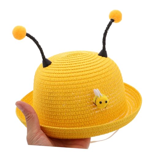 Sun Hat for Lightweight Breathable Wide Brim Cap with Cute for Boys High UV Protection for and Summer Play Yellow4