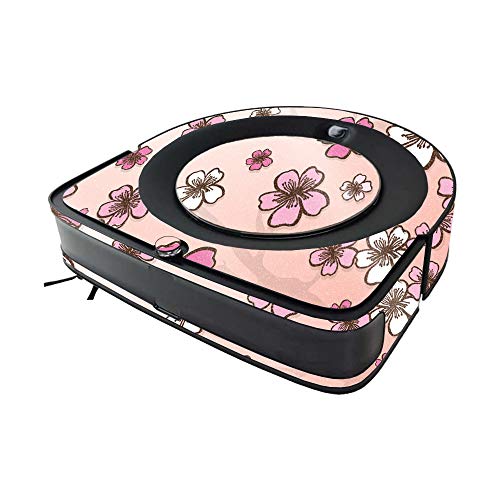 Image of MightySkins Glossy Glitter Skin Compatible with iRobot Roomba s9 Vacuum - Cherry Blossom | High-Gloss Glitter Finish | Easy to Apply and Change Styles | Made in The USA