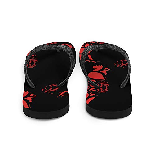 Rooster Bird Farm Animal (217) Flip-Flops3