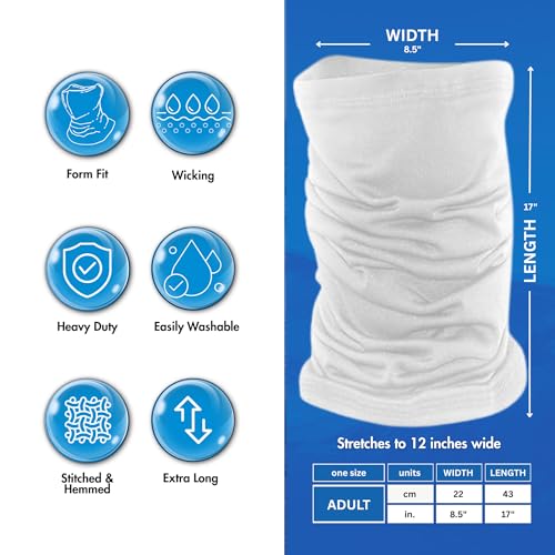 Image of Neck Gaiter for Men & Women - UPF 50+ Sun Protection, Fishing, Cooling