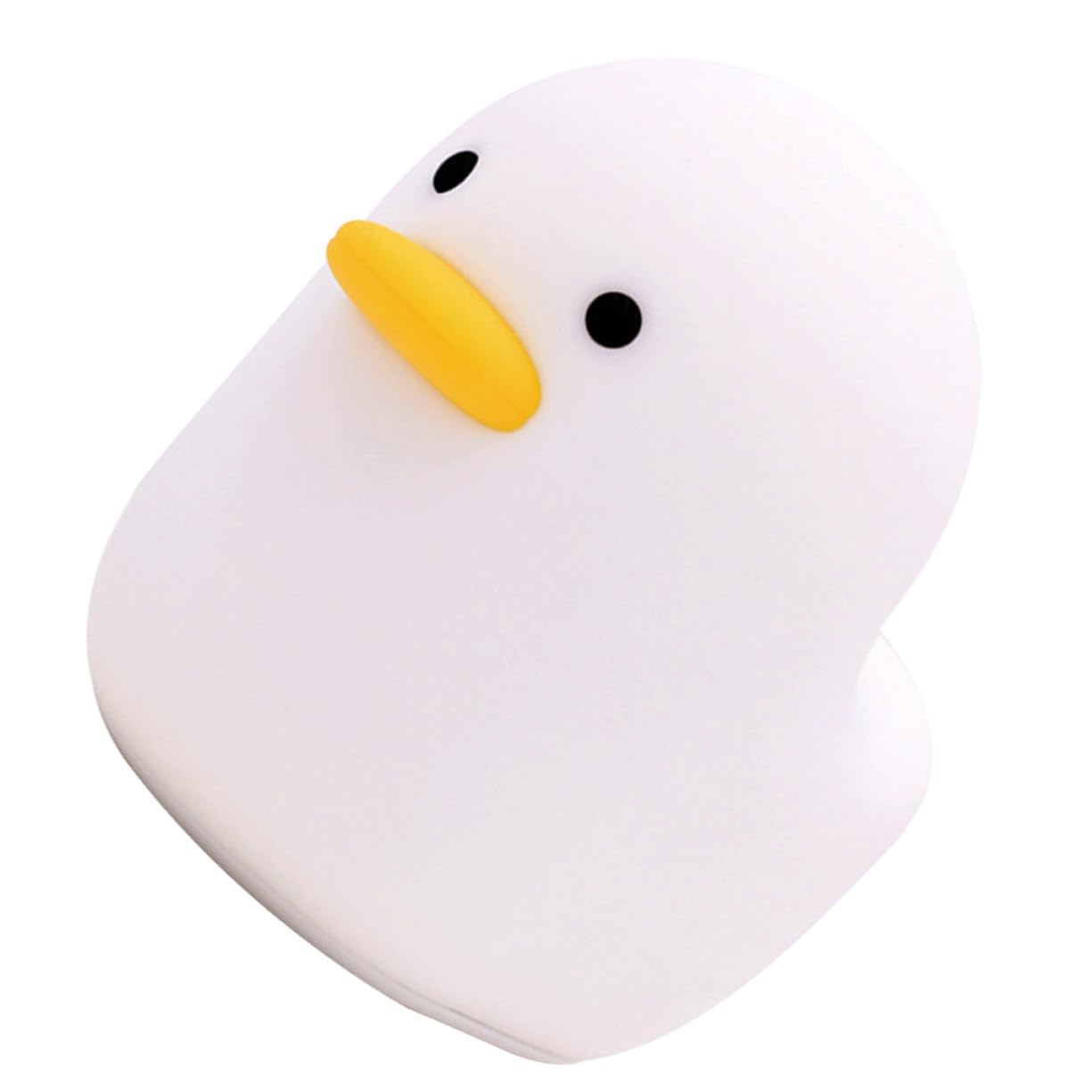 TEHAUX Lámpara Nocturna y Tamaño Compacto de Silicona Recargable por USB Diseño de Dibujos Animados, Control Palmeado para Decoración y Uso Hogar
