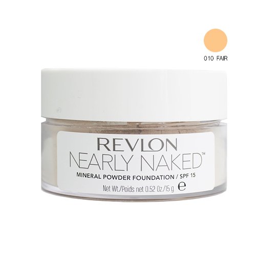 Revlon Nearly Naked Mineral Powder Foundation SPF 15-010 Fair