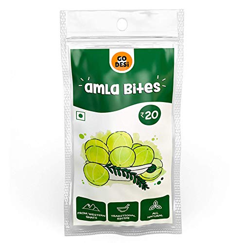 Image of GO DESi Chaat Combo Dried Sweet Amla Bites & Lemon Chaat (Pack Of 20)