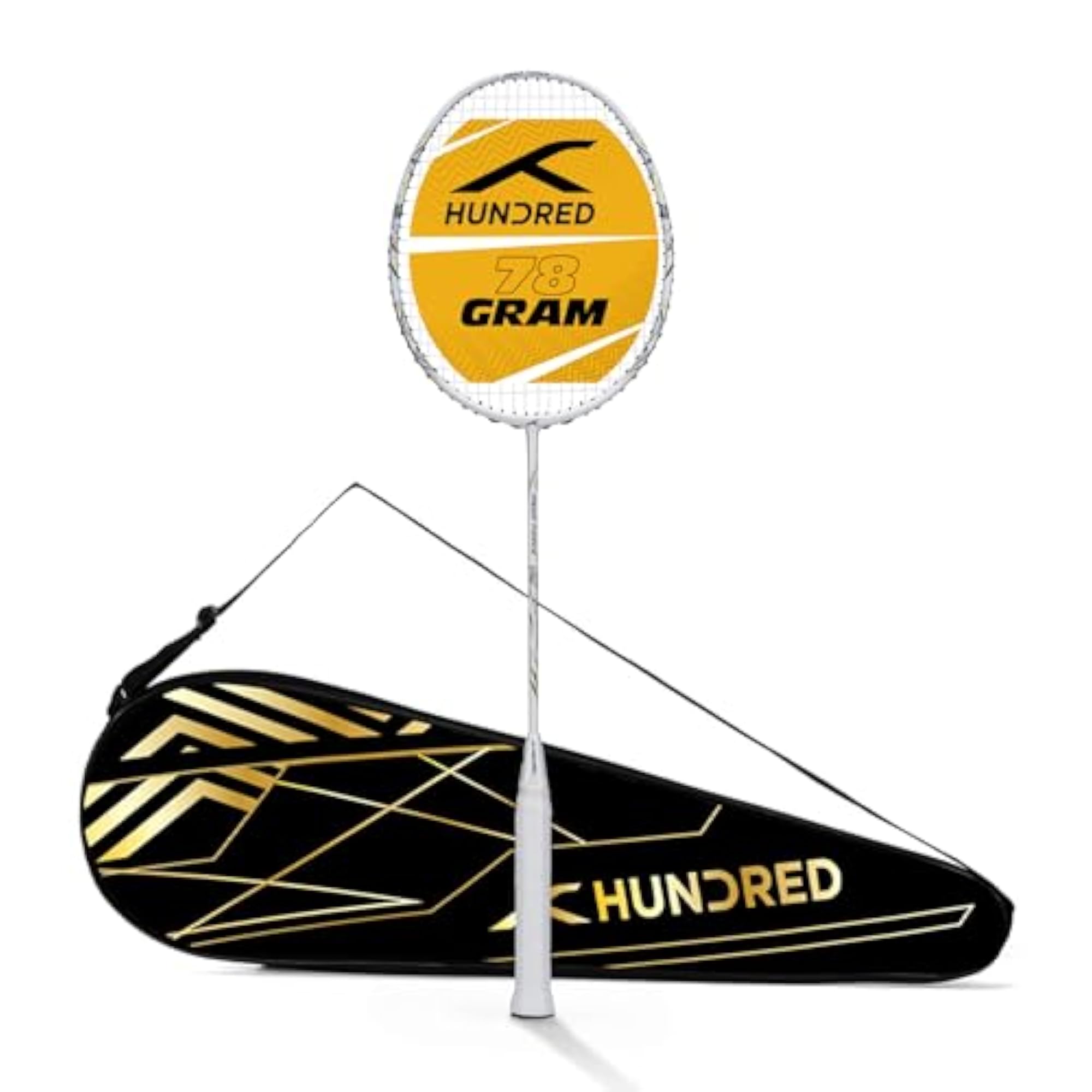 Megaforce Strung Badminton Racket with Full Cover