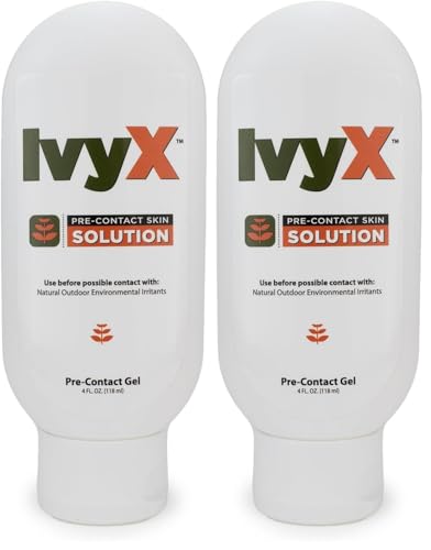 Image of CoreTex Ivy X Pre-Contact Poison Ivy Protection Gel - 4oz. Tottle of USA-Made Ivy Barrier Gel to Help Prevent Itchy Rashes from Poison Ivy, Poison Oak, & Poison Sumac - Quick Dry & Chalk-Free Formula
