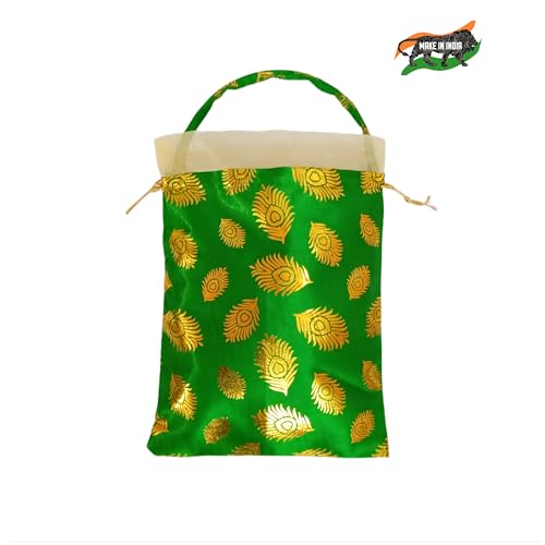 Image of VIG Enterprises Silky And Shiny Potli Batwa Bags /Thamboolam Bags For Wedding Party Return Gifts Party Gifts For Guest-