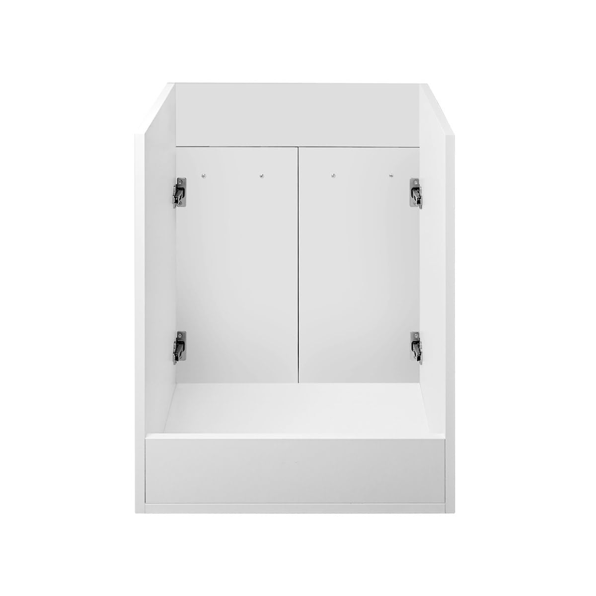 Ceramcia Tuscia Mobile LAVATOIO Ceramica 60 x 51 x H 88 YORK Design Bianco Antigraffio con Vasca Profonda 25,5 cm (NO Foro Rubinetto)