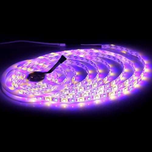 Tira de LED SUPERNIGHT RGBWW IP65 16.4 pies 300 LEDs miniatura 6