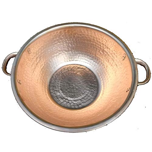 Pure Copper Polished Pot Multi Purpose Side Handles Manicure Pedicure Washbasin Fruits Vegetables Candy Decorative Kitchen Party Display Bowl Garden Flowers Pot