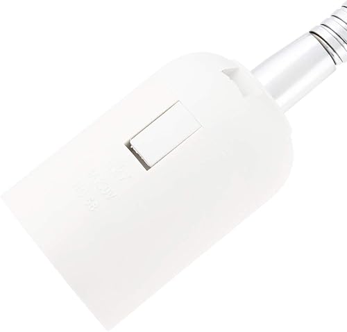 Miniatura 4 de RTNLIT Soporte de lámpara de escritorio con clip E26E27, accesorio de lámpara de abrazadera con interruptor de encendidoapagado, enchufe de bombilla