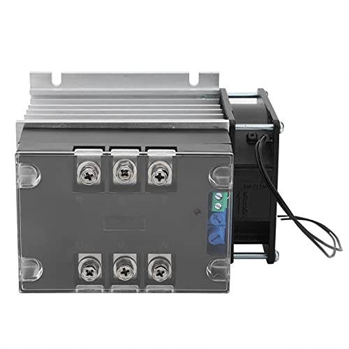 Module de démarrage de moteur de contrôleur de démarrage progressif 380V TSR-10WA-R1 (1KW) triphasé puissant pour pompe à eau(Module + radiator)