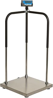 Brecknell MS140-300, Portable Medical Electronic Handrail Scale, 660 lb x 0.2 lb