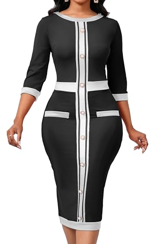 Image of CuteCherry Women Sexy Dress Bodycon Work Dress Elegant Pencil Dress