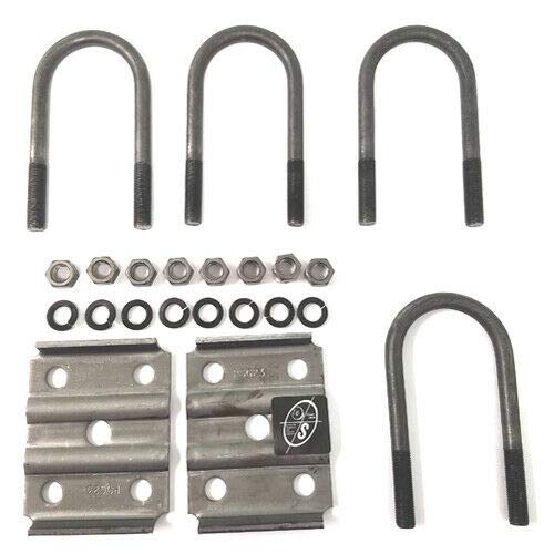 Southwest Wheel 3,500 Lbs. Trailer Axle Suspension Kit Incl. Leaf Springs, Hanger & U-Bolt Kit #TOP3