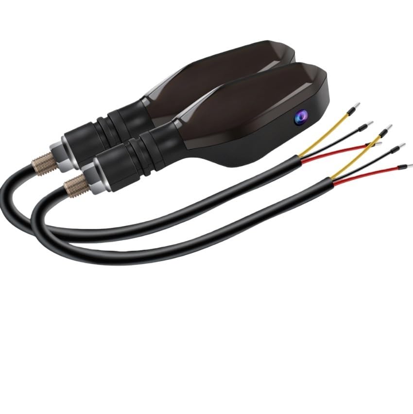 Clignotants LED universels moto feux position clignotement séquentiel indicateur universel