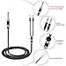 weishan Balanced Cable Replacement for Hifiman Sundara, HE4XX, HE400SE Headphones, Dual 3.5mm to 4.4 Wire Compatible with Sony WM1A, WM1Z, NW-ZX505 Digital Music Players, 4ft