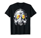 Andorra Flag Andorran Mens Gas Mask Graphic