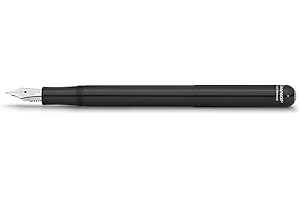 Kaweco Perkeo Fountain Pen Black F: Writing Instrument with Longevity and Timeless Appeal
