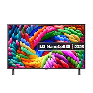 LG 43NANO90A6B 43-Inch NANO AI 4K Smart TV (webOS 25 Platform with AI Concierge, alpha 7 AI Processor 4K Gen8, Game Optimiser & ALLM, 60Hz) [Model 2025]