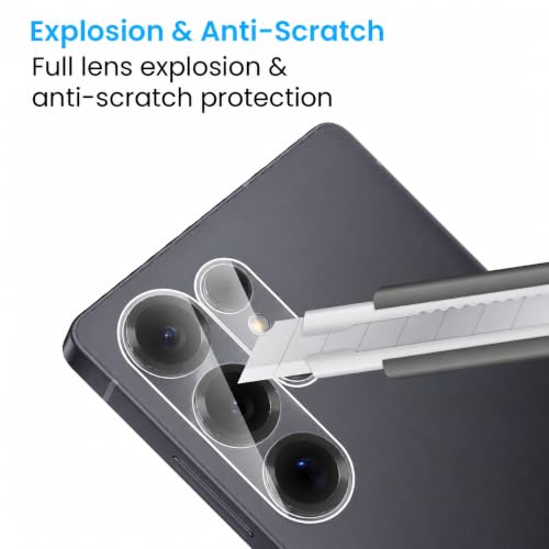 Image of FIRST MART Camera Lens Protector for Samsung Galaxy S26 Ultra | 9H Tempered Glass, HD Clear, Scratch Resistant, Anti-Fingerprint, Case-Friendly | Crystal Clear, Pack of 1