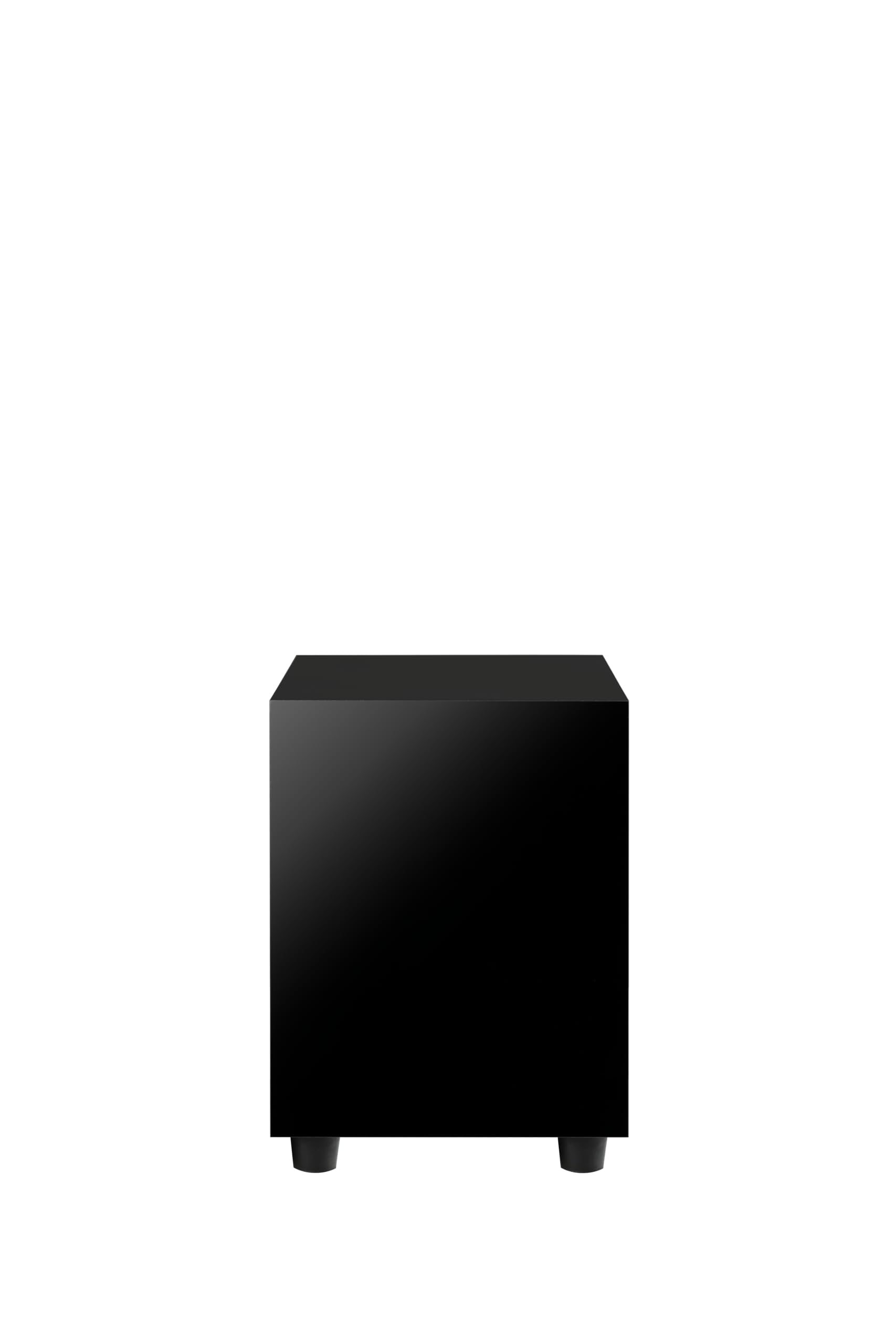 Pro-Ject Sub Box 50 E, kompakter aktiver Subwoofer mit Low und High Level Input, 100W (Schwarz)