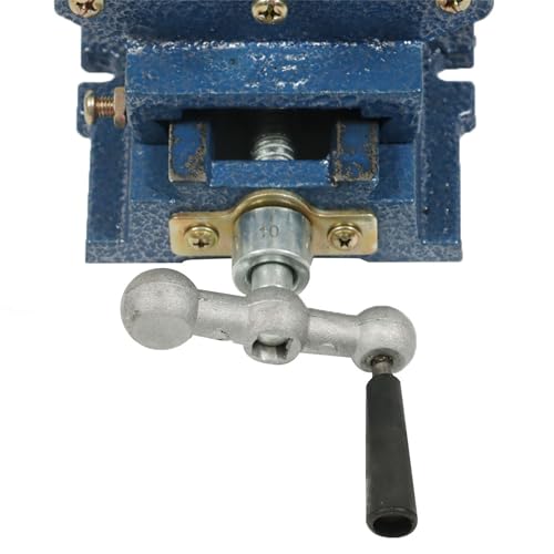 Thomletha 5 Inch Cross Slide Drill Press Vise 2 Way X-Y Heavy Duty Clamp Machine Cross Slide Vise Fit for Clamping Workpiece Processing - Thumbnail 6