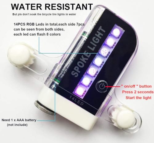 Bike Wheel LED Spoke Lights