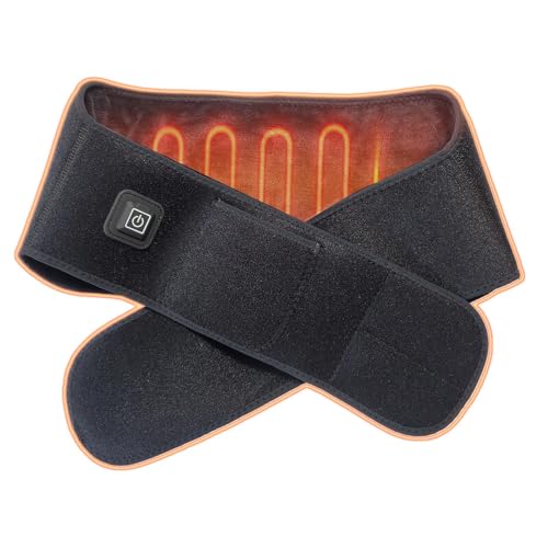 Ceinture Chauffante Dos Portable avec 3 Températures Réglables