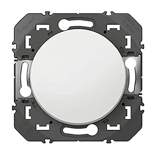LEGRAND - Interrupteur Mural Simple ou Va-et-vient 10AX dooxie - Commande d'Éclairage (Sans Plaque) - Prêt à Installer - Fabriqué En France - Blanc