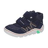 RICOSTA Jungen Halbschuhe Ayden, Weite: Mittel (WMS), TEX,Barfuß-Schuh,Kinderschuhe,barfußschuhe,Lauflernschuhe,mit,Nautic (174),34 EU / 2 UK