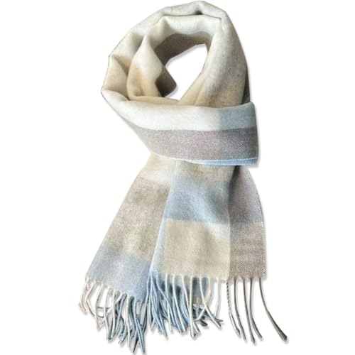 Weximil 100% Australian Wool Cashmere Scarf Knitted Soft Warm Neckwear