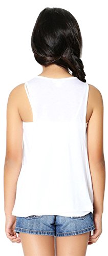 Image of ToBeInStyle Girls' Assorted Cotton Knit Tees & Camis Tanks Tops - Ages 6 to 12