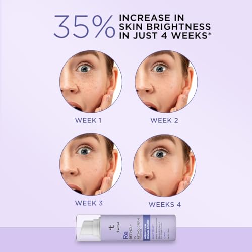 Image of Twasa 1% Retinol Night Cream For Reduces Fine Lines & Wrinkles With Ceramide | Night Cream For Glowing Skin | Anti Aging Cream For Men & Women | 25gm