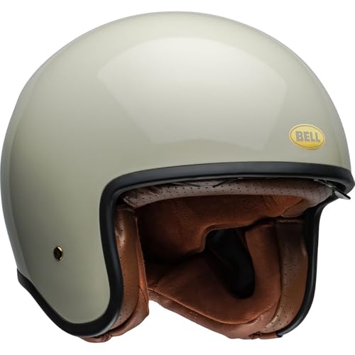 Casque ouvert Bell Tx-501 Solid Ece vintage white taille L