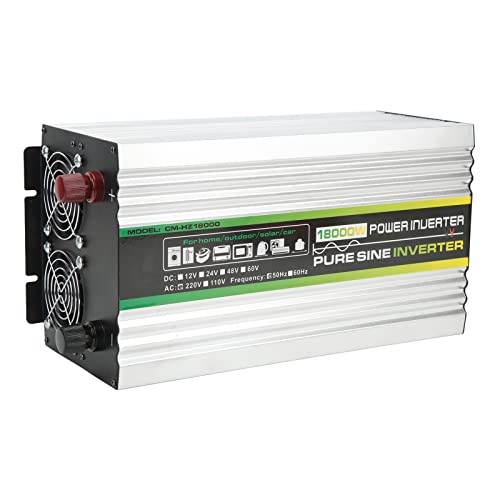 Generic Inverter DC-to-AC, 3000 W, Pantalla de Doble LED, Inversor Sinusal, Protección de Seguridad para Yates (DC48V)