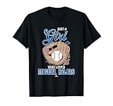 Just a Girl Who Loves Miguel Rojas Los Angeles Baseball T-Shirt