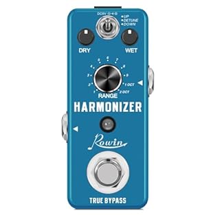 [HIGHLY SENSITIVE KNOBS FOR ACCURACY] The LEF-3807 Guitar Harmonizer Pedal is equipped with three effects knobs and one switch designed for exceptional sensitivity and accuracy, perfect for live performances. [CUSTOMIZABLE DETUNE RANGE] Achieve uniqu...