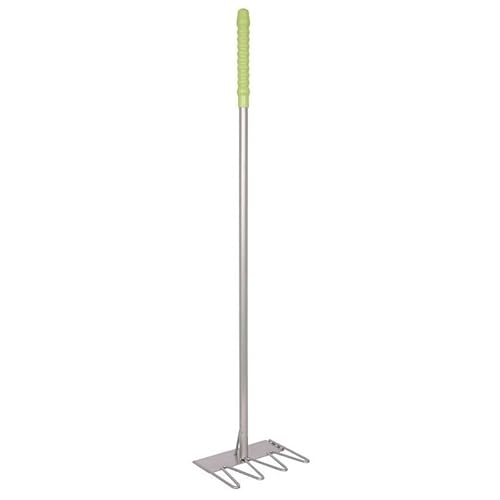 Red Gorilla Tubtrug Tidee Rake 80cm with Pistachio Grip