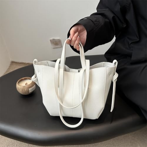 Bolso Satchel Grande para Mujer en Cuero PU miniatura 6