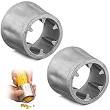 MorningRo 2 Pcs Hand Dry Corn Sheller Desgranador De Elote Portable Corn Stripper Shucker Tool for Protect Fingers Seed Family Kitchen Farm Granaries Supplies