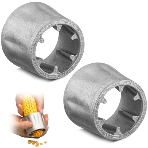 MorningRo 2 Pcs Hand Dry Corn Sheller Desgranador De Elote Portable Corn Stripper Shucker Tool Popcorn Sheller for Protect Fingers Seed Family Kitchen Farm Granaries Supplies